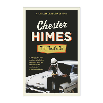 英文原版 The Heat's On Harlem Detectives 05 火气上升 犯罪推理小说 Chester Himes 英文版 进口英语原版书籍