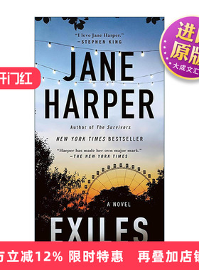英文原版 Exiles 流放 亚伦福克侦探小说系列 英文版 进口英语原版书籍