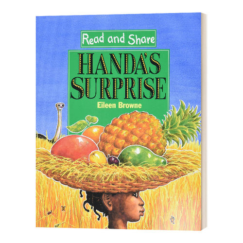 英文原版 Read and Share Handa's Surprise 汉达的惊喜 平装 廖彩杏书单推荐 英文版 进口英语原版书籍