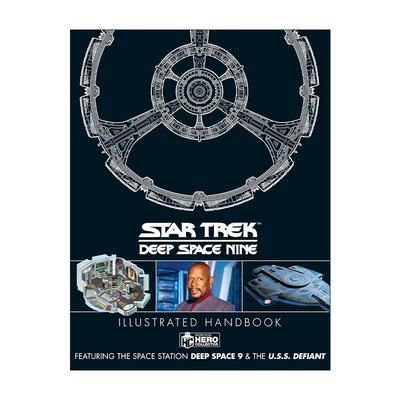 英文原版 Star Trek Deep Space 9 & The U.S.S Defiant Illustrated Handbook 星际迷航 深空九号与联邦星舰挑战号完全图解 精装