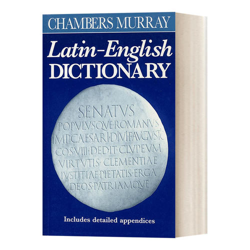 英文原版 Chambers Murray Latin-English Dictionary  钱伯斯拉丁-英语词典  双语词典 英文版 进口英语原版书籍