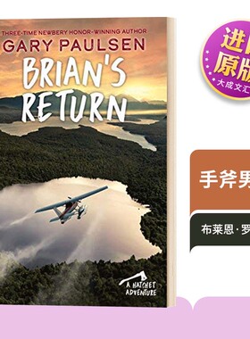 英文原版 Brian's Return 手斧男孩4：寻找鹿精灵 英文版儿童图书