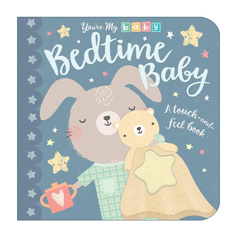 英文原版 Bedtime Baby 睡觉时间的宝贝 儿童启蒙认知绘本 纸板书 Tiger Tales 英文版 进口英语原版书籍