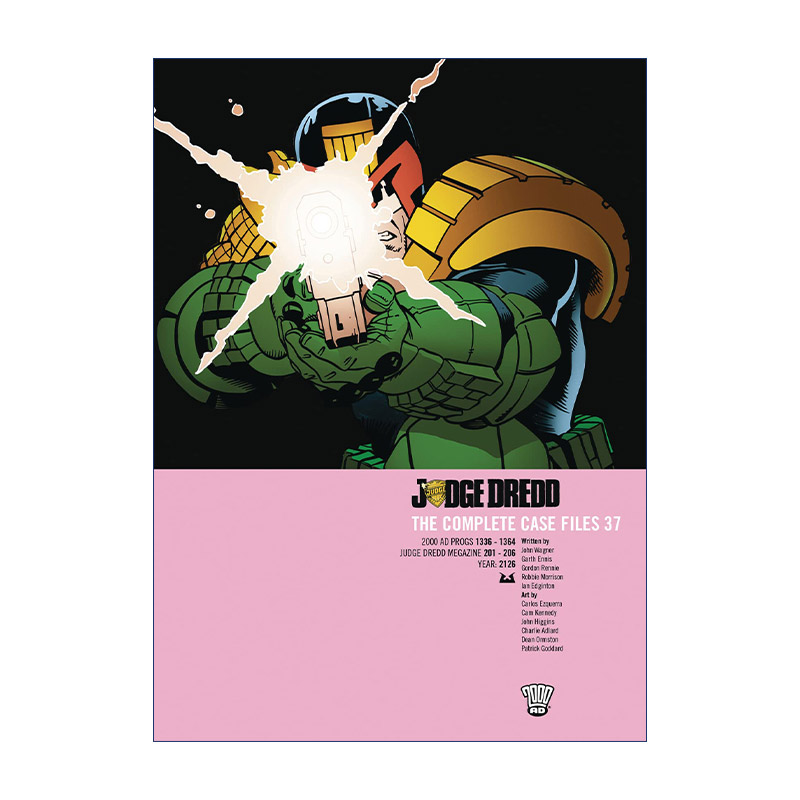 英文原版 Judge Dredd Case Files 37 特警判官 漫画合集37 英文版 进口英语原版书籍