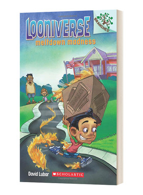 英文原版 Looniverse #2 Meltdown Madness 怪诞世界2 学乐大树系列 儿童读物 英文版 进口英语原版书籍