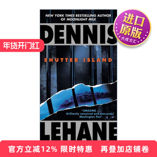 英文原版 Shutter Island 隔离岛 禁闭岛 丹尼斯 勒翰 英文版 进口英语原版书籍