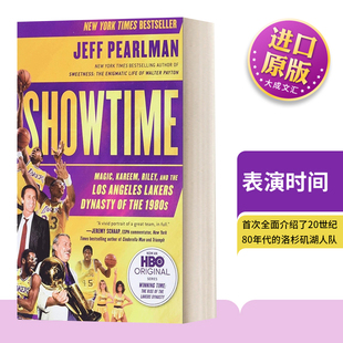 Lakers 表演时间 and Showtime Magic Kareem Angeles 进口英语书籍 英文版 1980s 英文原版 the Riley Los Dynasty