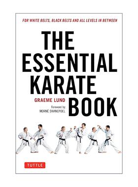 英文原版 The Essential Karate Book 空手道基本插图指南 含在线配套练习视频 Graeme Lund 英文版 进口英语原版书籍
