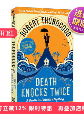英文原版 A Death In Paradise Mystery 3 Death Knocks Twice 天堂岛疑云3 英国古典推理剧集番外小说  进口英语原版书籍