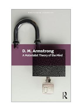 英文原版 A Materialist Theory of the Mind 心灵的唯物主义理论 Routledge Classics系列 英文版 进口英语原版书籍