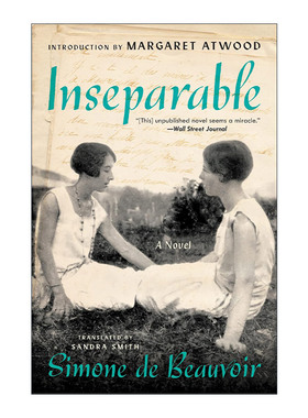 英文原版 Inseparable 形影不离 第二性作者西蒙波伏娃生前未公开小说 英文版 进口英语原版书籍