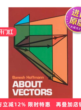 英文原版 About Vectors Dover Books on Mathematics 矢量 向量分析 Banesh Hoffmann 英文版 进口英语原版书籍