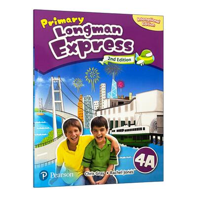 英文原版 Primary Longman Express 4A 朗文PLE小学英语四年级上册  主课本 英文版 进口英语原版书籍