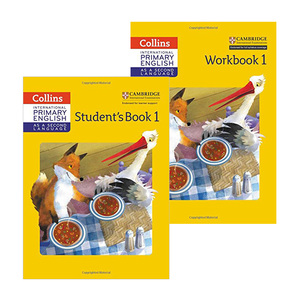 Collins Primary English Student's Book Workbook Stage 1英文原版 英国国际学校小学一年级英语教材练习册2册 剑桥小学学生用书