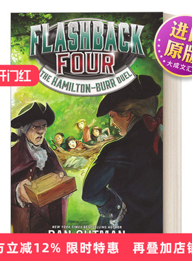 英文原版 Flashback Four 4 The Hamilton-Burr Duel 闪回四部曲4 伯尔 汉密尔顿决斗 英文版 进口英语原版书籍