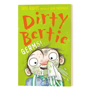 Bertie Dirty 脏男孩波迪第2辑 细菌 儿童图书 英文原版 英文版 Germs