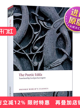 英文原版 The Poetic Edda 诗体埃达 牛津世界经典系列 英文版 进口英语原版书籍