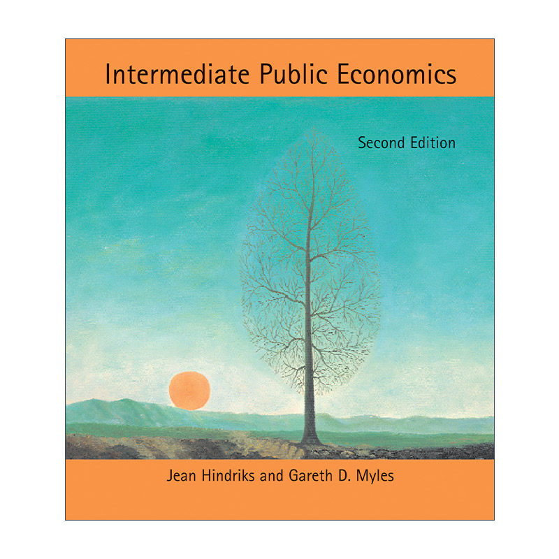 英文原版 Intermediate Public Economics The MIT Press 中级公共经济学 第二版 Jean Hindriks 精装 英文版 进口英语原版书籍