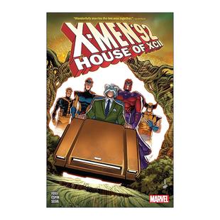 XCII Foxe X战警92 英文版 Steve XCII氏家族 进口英语原版 5合集 House 漫威漫画 Men 英文原版 书籍
