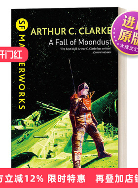 英文原版小说 A Fall of Moondust 月海沉船 阿瑟·克拉克 英文版 进口英语原版书籍