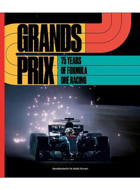 英文原版 Grands Prix 75 Years of Formula One Racing 大奖赛 F1一级方程式赛车75周年 精彩赛事回顾精装 进口英语原版书籍