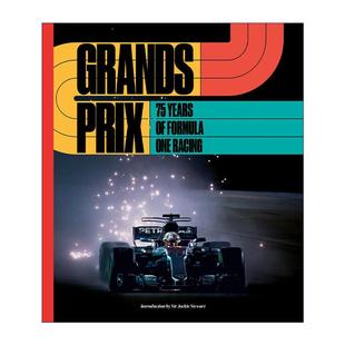 Years 赛车75周年 进口英语原版 Prix 大奖赛 One Formula Grands 书籍 精彩赛事回顾精装 F1一级方程式 英文原版 Racing