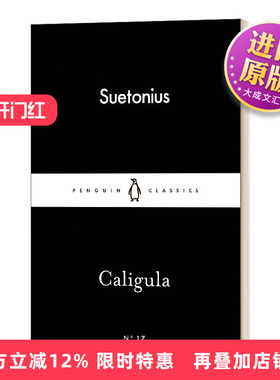 英文原版 Caligula 屋大维 卡里古拉 英文版 进口英语原版书籍