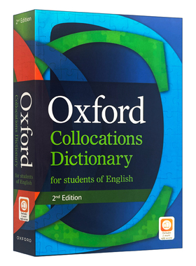 英文原版 Oxford Collocations Dictionary for Students of English 牛津英语搭配词典 第2版 雅思托福英语写作工具书 进口书籍