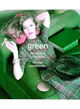 英文原版 Green 绿色 色彩列传 精装颜色艺术史 法国高等研究应用学院西方符号历史学教授Michel Pastoureau 英文版 进口书籍