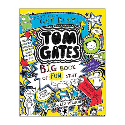 英文原版 Tom Gates Big Book of Fun Stuff 汤姆盖茨 一本有趣的书 英文版 进口英语原版书籍