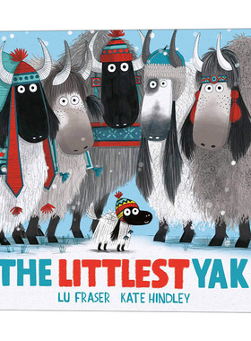 英文原版绘本 The Littlest Yak 最小的牦牛 Kate Hindley 插画绘本 英文版 进口英语原版书籍