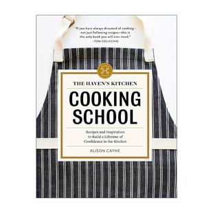 哈文厨房烹饪学校 The Cooking 英文原版 食谱与灵感 进口英语原版 英文版 Haven 书籍 Kitchen 精装 School