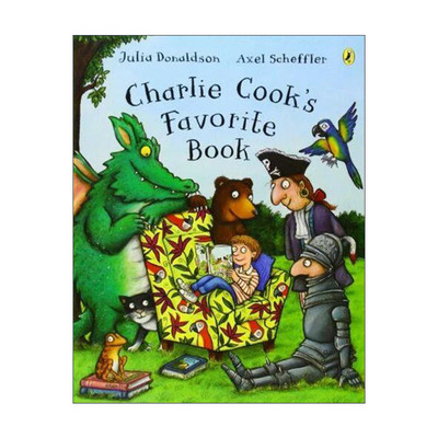 英文原版 Charlie Cook's Favourite Book 查理库克喜欢的书 Julia Donaldson 茱莉亚唐纳森 儿童绘本 英文版 进口英语原版书籍
