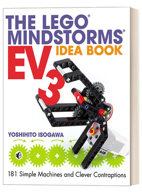 英文原版 The LEGO MINDSTORMS EV3 Idea Book 乐高机器人EV3创意搭建指南 181例绝妙机械组合爱上乐高 Yoshihito Isogawa 英文版