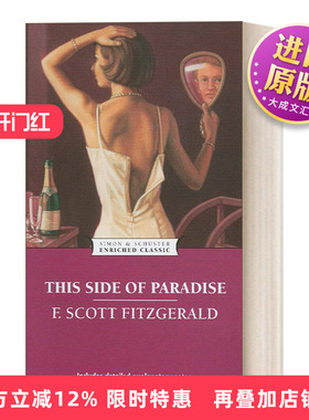 英文原版 This Side of Paradise 人间天堂  弗·斯科特·菲茨杰拉德 Enriched Classics系列 英文版 进口英语原版书籍