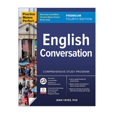 英文原版 Practice Makes Perfect English Conversation 熟能生巧 英语对话 第4版 英文版 进口英语原版书籍