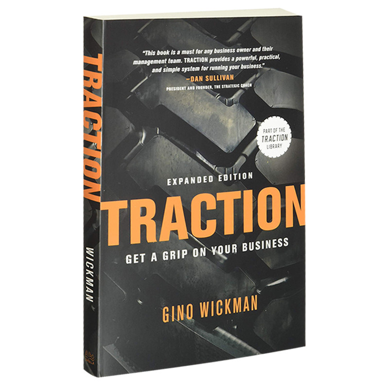 Traction 英文原版 掌控力 用创业运作系统实现企业卓越运营 牵引力 掌控你的企业 英文版进口原版英语书籍
