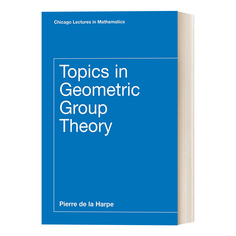 英文原版 Topics in Geometric Group Theory几何群论专题几何与拓扑 Pierre de la Harpe英文版进口英语原版书籍