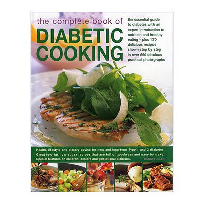 英文原版 Complete Book Of Diabetic Cooking 糖尿病患者食谱大全 精装 英文版 进口英语原版书籍