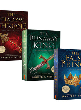 英文原版 The Ascendance Trilogy #01-03 权力三部曲1-3套装 奇幻小说 Jennifer A. Nielsen 英文版 进口英语原版书籍