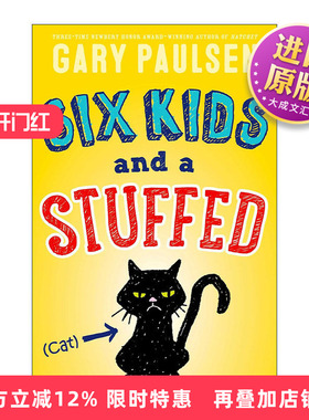 英文原版 Six Kids and a Stuffed Cat 暴风雨之后 盖瑞·伯森 英文版 进口英语原版书籍