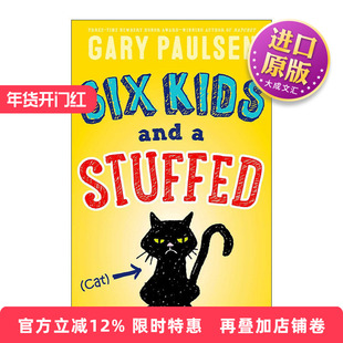 英文原版 Six Kids and a Stuffed Cat 暴风雨之后 盖瑞·伯森 英文版 进口英语原版书籍