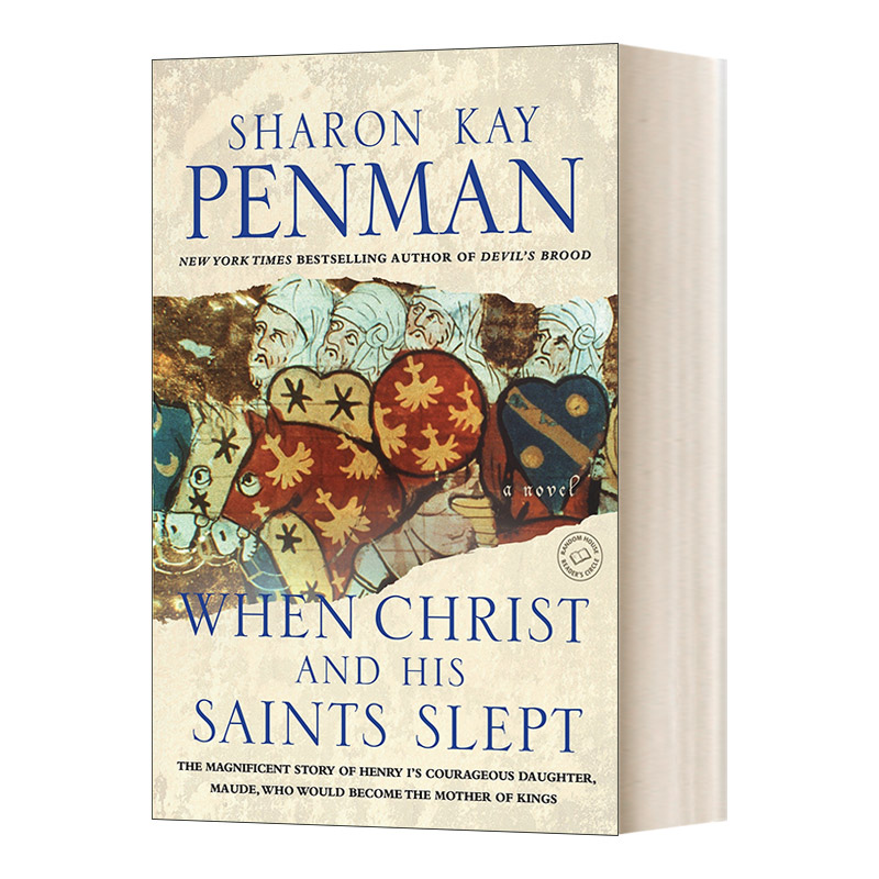 英文原版小说 When Christ and His Saints Slept: Plantagenets Book 1 金雀花王朝1 当基督和他的圣徒沉睡 英文版 进口英语书籍