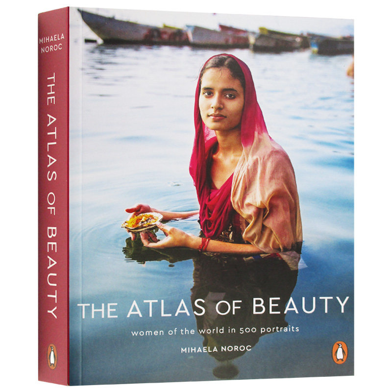 The Atlas of Beauty 英文原版画册 美之地图 摄影纪实 500幅肖像中的世界女性 英文版原版书籍 平装 进口英语书