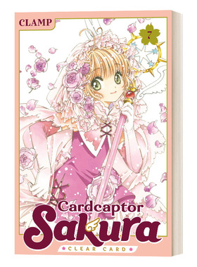 英文原版 Cardcaptor Sakura Clear Card 7 魔卡少女樱 百变小樱 透明卡牌篇7 漫画 英文版 进口英语原版书籍