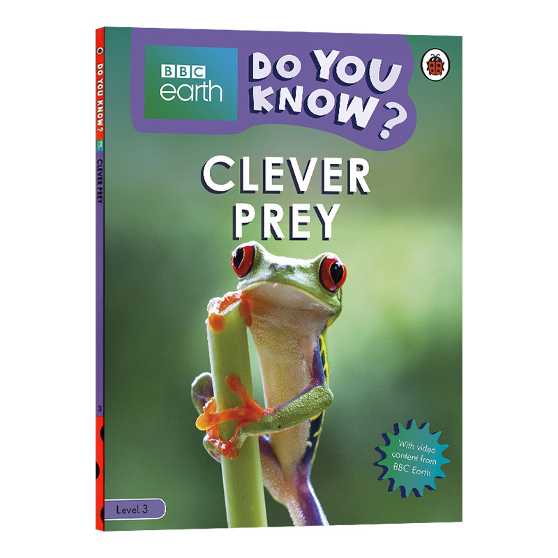 英文原版 Clever Prey - BBC Earth Do You Know...? Level 3 英文版儿童图书