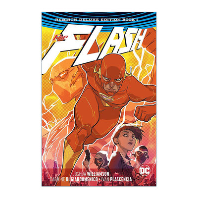 英文原版 The Flash The Rebirth Deluxe Edition Book 1 闪电侠 重生 豪华精装收藏版 卷一 DC漫画 英文版 进口英语原版书籍