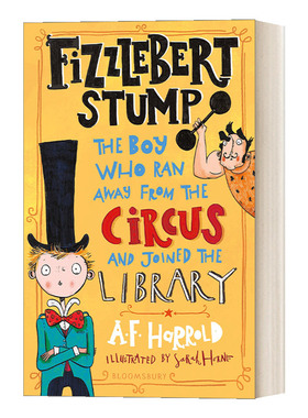 英文原版 Fizzlebert Stump 费兹伯特 斯顿普1 从马戏团跑到图书馆的男孩 青少年冒险小说 英文版 进口英语原版书籍