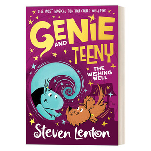 精灵和狗狗 Genie Wishing 英文原版 魔幻冒险3 进口英语原版 Teeny 英文版 And 书籍 The 许愿井 Well