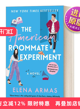 英文原版 The American Roommate Experiment 美国室友实验 英文版 进口英语原版书籍